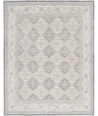 Serenity 8'3'' X 10'4'' Hand-Knotted Wool Rug 8'3'' x 10'4'' (248 X 310) / Grey / Ivory