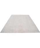 Serenity 8'0'' X 9'5'' Hand-Knotted Wool Rug 8'0'' x 9'5'' (240 X 283) / Grey / Ivory