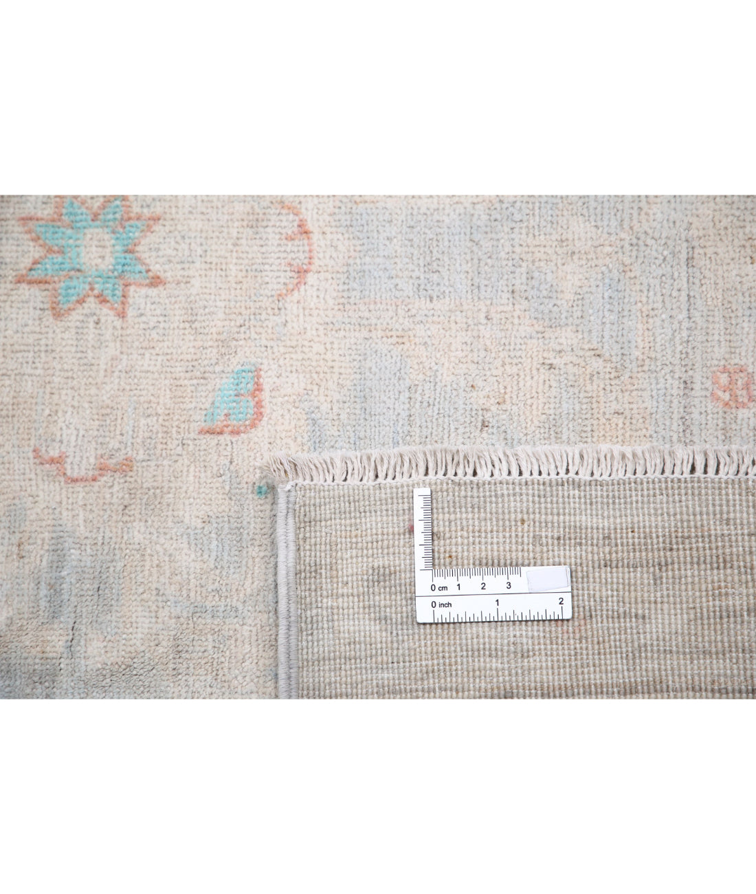 Serenity 8'0'' X 9'5'' Hand-Knotted Wool Rug 8'0'' x 9'5'' (240 X 283) / Grey / Ivory