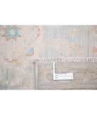 Serenity 8'0'' X 9'5'' Hand-Knotted Wool Rug 8'0'' x 9'5'' (240 X 283) / Grey / Ivory