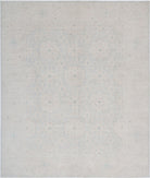 Serenity 8'0'' X 9'5'' Hand-Knotted Wool Rug 8'0'' x 9'5'' (240 X 283) / Grey / Ivory