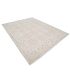 Serenity 7'10'' X 10'0'' Hand-Knotted Wool Rug 7'10'' x 10'0'' (235 X 300) / Ivory / Lilac