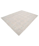 Serenity 7'10'' X 10'0'' Hand-Knotted Wool Rug 7'10'' x 10'0'' (235 X 300) / Ivory / Lilac