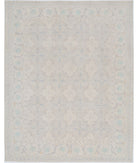 Serenity 7'10'' X 10'0'' Hand-Knotted Wool Rug 7'10'' x 10'0'' (235 X 300) / Ivory / Lilac