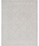 Serenity 7'10'' X 10'0'' Hand-Knotted Wool Rug 7'10'' x 10'0'' (235 X 300) / Ivory / Lilac