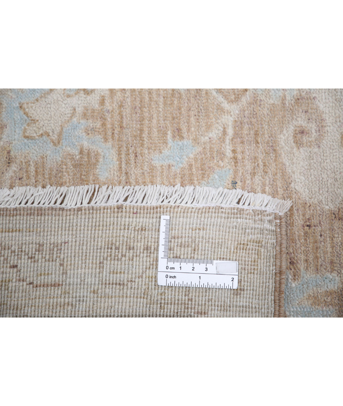 Serenity 6'5'' X 8'10'' Hand-Knotted Wool Rug 6'5'' x 8'10'' (193 X 265) / Brown / Ivory