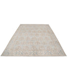 Serenity 7'7'' X 9'5'' Hand-Knotted Wool Rug 7'7'' x 9'5'' (228 X 283) / Blue / Ivory