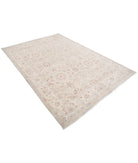 Serenity 5'11'' X 8'3'' Hand-Knotted Wool Rug 5'11'' x 8'3'' (178 X 248) / Grey / Ivory