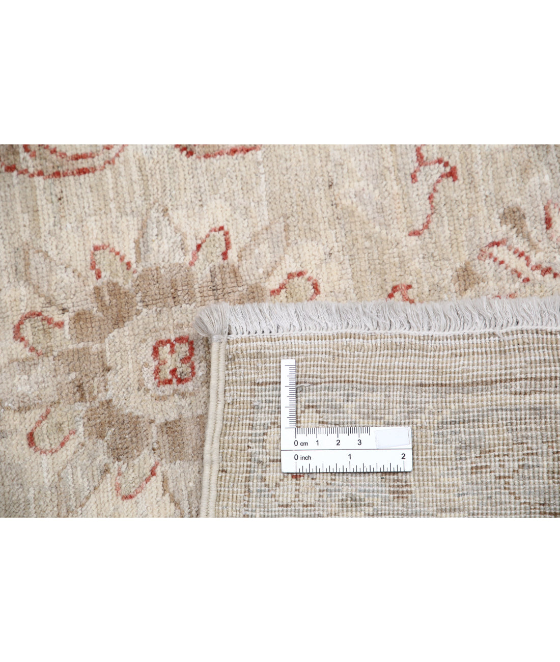 Serenity 5'11'' X 8'3'' Hand-Knotted Wool Rug 5'11'' x 8'3'' (178 X 248) / Grey / Ivory