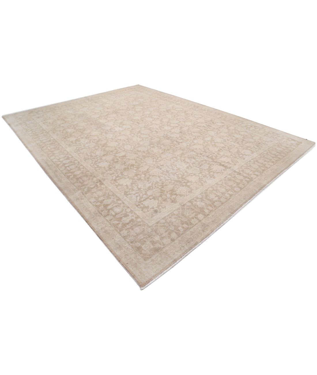 Serenity 9'10'' X 12'10'' Hand-Knotted Wool Rug 9'10'' x 12'10'' (295 X 385) / Brown / Brown