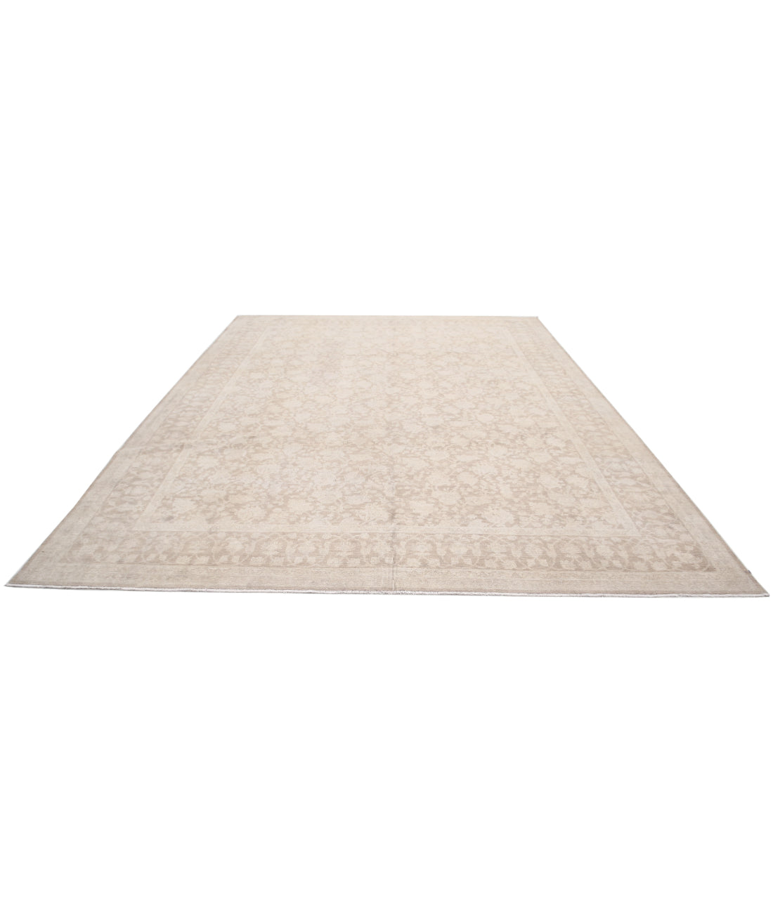 Serenity 9'10'' X 12'10'' Hand-Knotted Wool Rug 9'10'' x 12'10'' (295 X 385) / Brown / Brown