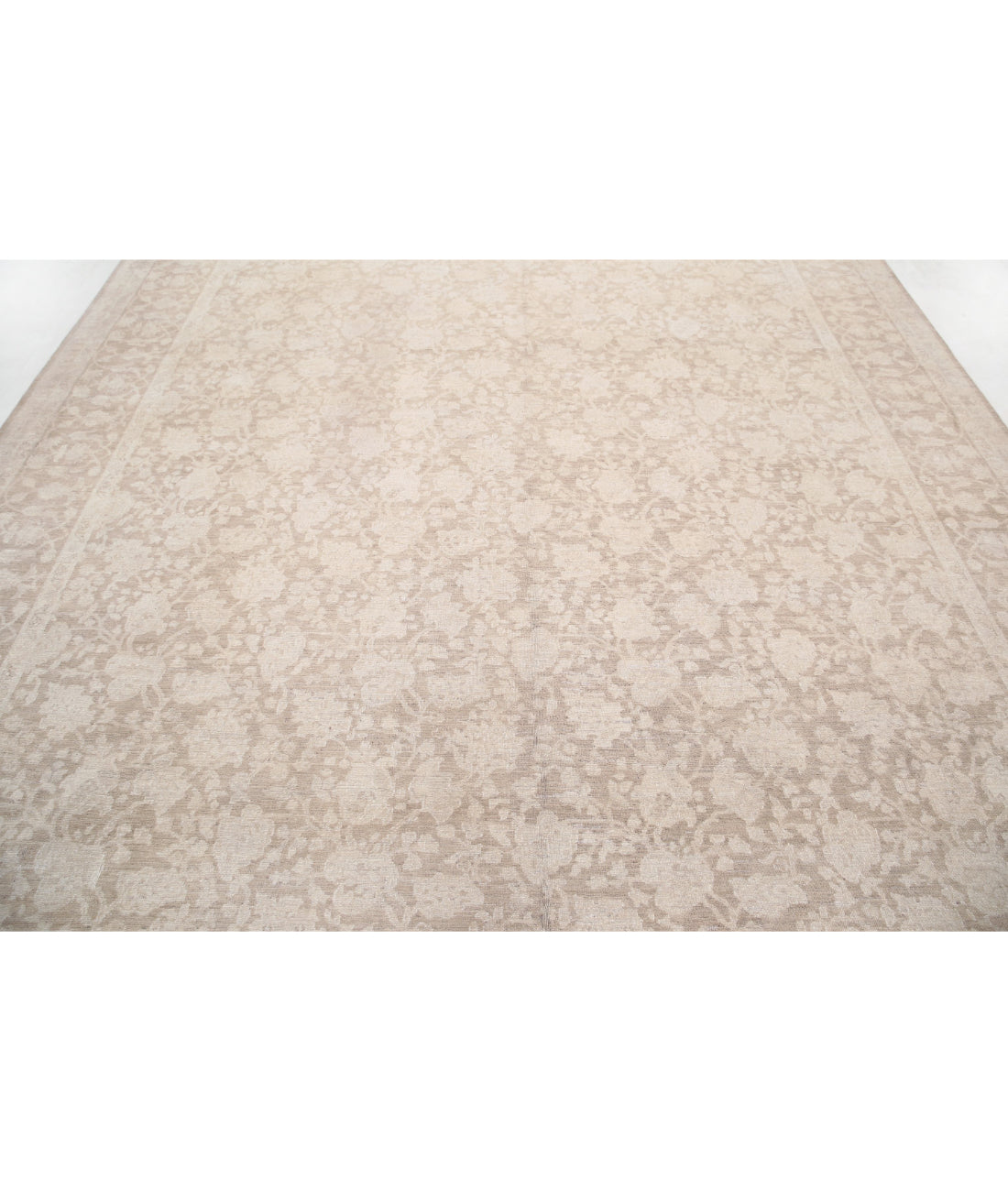 Serenity 9'10'' X 12'10'' Hand-Knotted Wool Rug 9'10'' x 12'10'' (295 X 385) / Brown / Brown