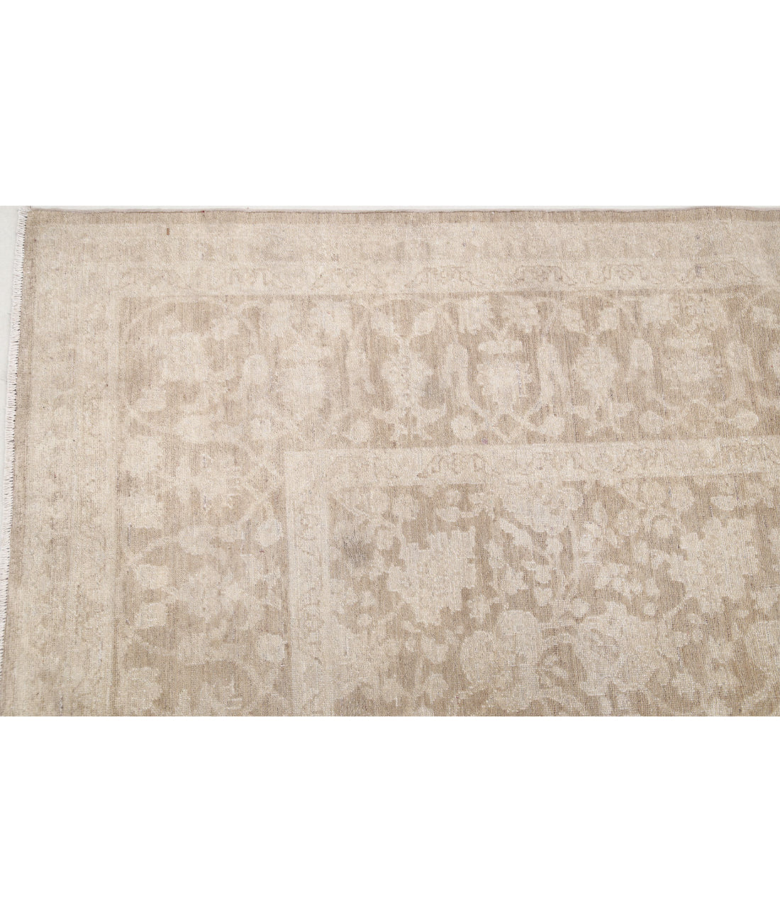 Serenity 9'10'' X 12'10'' Hand-Knotted Wool Rug 9'10'' x 12'10'' (295 X 385) / Brown / Brown