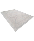 Serenity 9'9'' X 13'8'' Hand-Knotted Wool Rug 9'9'' x 13'8'' (293 X 410) / Ivory / Ivory