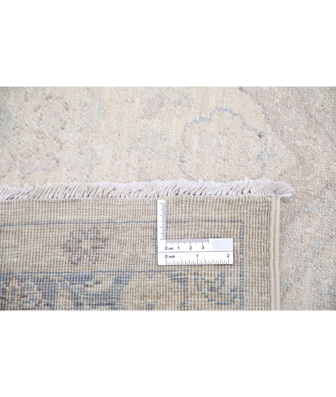 Serenity 9'9'' X 13'8'' Hand-Knotted Wool Rug 9'9'' x 13'8'' (293 X 410) / Ivory / Ivory