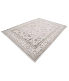 Serenity 8'0'' X 10'9'' Hand-Knotted Wool Rug 8'0'' x 10'9'' (240 X 323) / Ivory / Blue