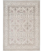 Serenity 8'0'' X 10'9'' Hand-Knotted Wool Rug 8'0'' x 10'9'' (240 X 323) / Ivory / Blue