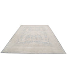 Serenity 7'10'' X 9'11'' Hand-Knotted Wool Rug 7'10'' x 9'11'' (235 X 298) / Blue / Ivory