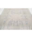 Serenity 7'10'' X 9'11'' Hand-Knotted Wool Rug 7'10'' x 9'11'' (235 X 298) / Blue / Ivory