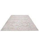 Serenity 8'0'' X 9'1'' Hand-Knotted Wool Rug 8'0'' x 9'1'' (240 X 273) / Brown / Ivory