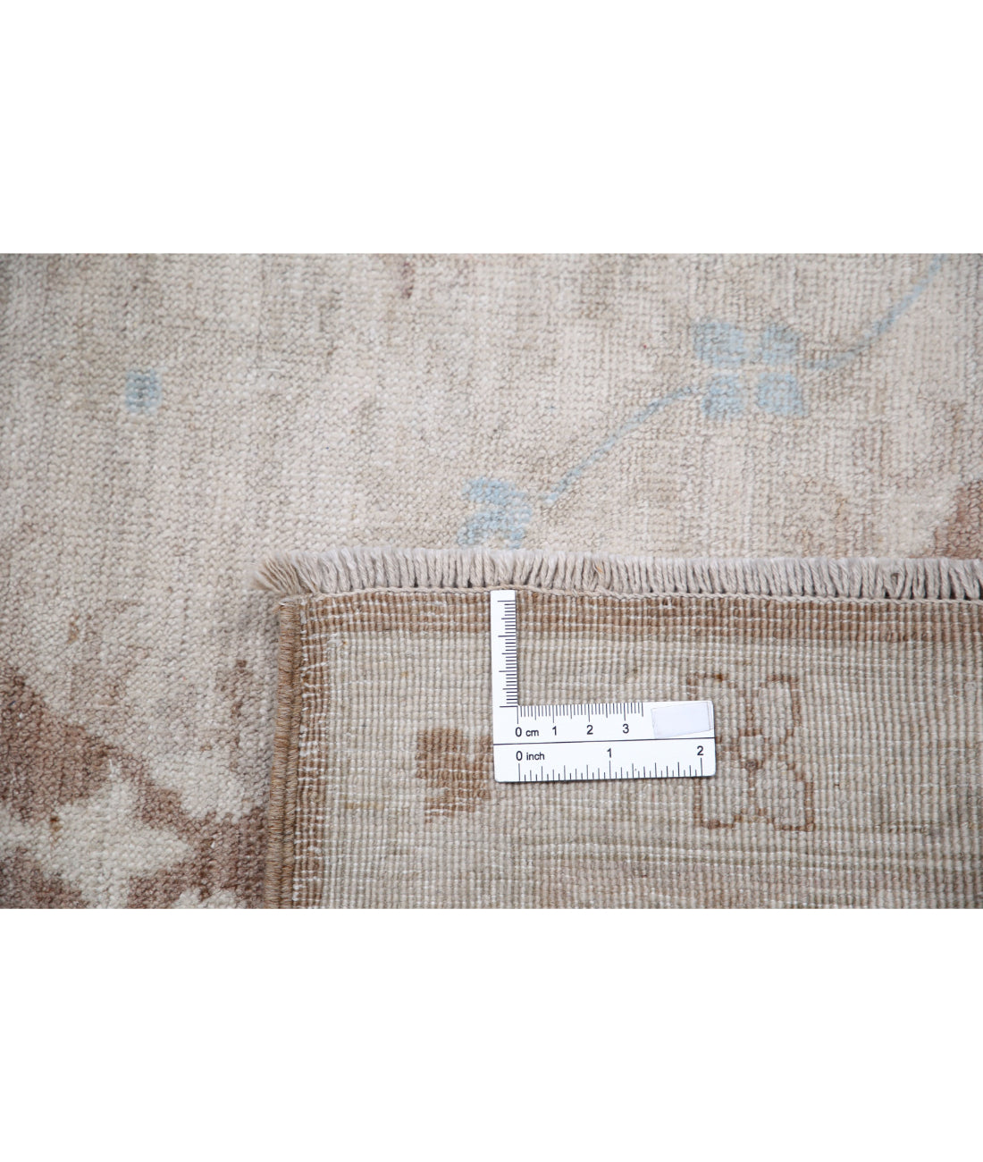 Serenity 8'0'' X 9'1'' Hand-Knotted Wool Rug 8'0'' x 9'1'' (240 X 273) / Brown / Ivory