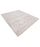 Serenity 8'0'' X 9'1'' Hand-Knotted Wool Rug 8'0'' x 9'1'' (240 X 273) / Brown / Ivory