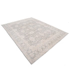 Serenity 7'9'' X 10'1'' Hand-Knotted Wool Rug 7'9'' x 10'1'' (233 X 303) / Grey / Ivory