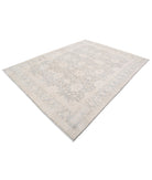 Serenity 7'9'' X 10'1'' Hand-Knotted Wool Rug 7'9'' x 10'1'' (233 X 303) / Grey / Ivory