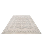 Serenity 7'9'' X 10'1'' Hand-Knotted Wool Rug 7'9'' x 10'1'' (233 X 303) / Grey / Ivory