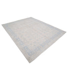 Serenity 7'10'' X 9'7'' Hand-Knotted Wool Rug 7'10'' x 9'7'' (235 X 288) / Ivory / Blue