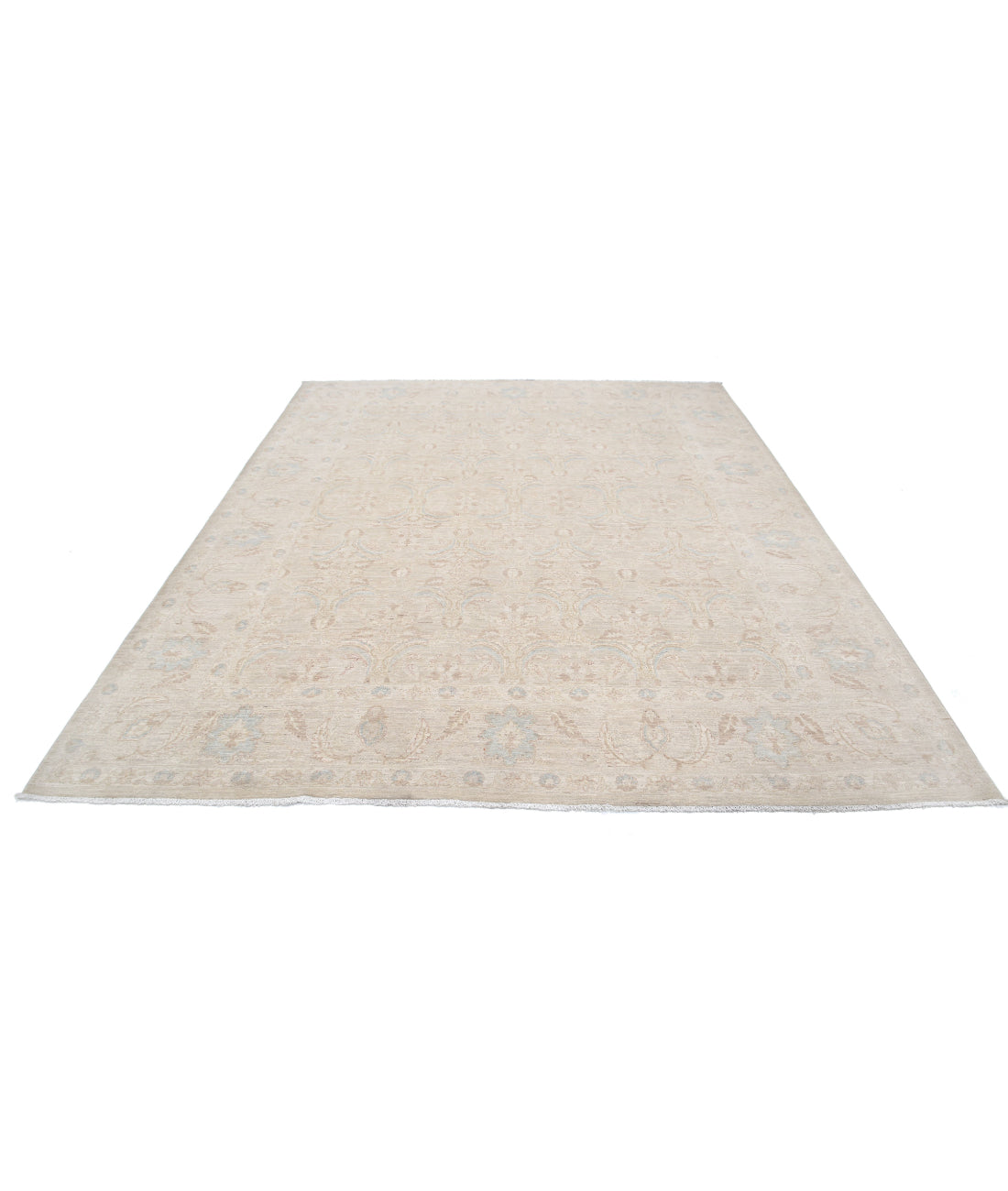 Serenity 8'3'' X 10'1'' Hand-Knotted Wool Rug 8'3'' x 10'1'' (248 X 303) / Gold / Ivory