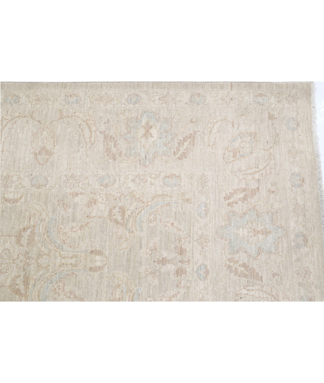 Serenity 8'3'' X 10'1'' Hand-Knotted Wool Rug 8'3'' x 10'1'' (248 X 303) / Gold / Ivory