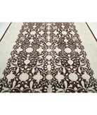 Serenity 8'10'' X 11'6'' Hand-Knotted Wool Rug 8'10'' x 11'6'' (265 X 345) / Brown / Blue