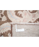 Serenity 4'9'' X 10'9'' Hand-Knotted Wool Rug 4'9'' x 10'9'' (143 X 323) / Brown / Ivory