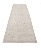 Serenity 3'5'' X 10'6'' Hand-Knotted Wool Rug 3'5'' x 10'6'' (103 X 315) / Ivory / Ivory