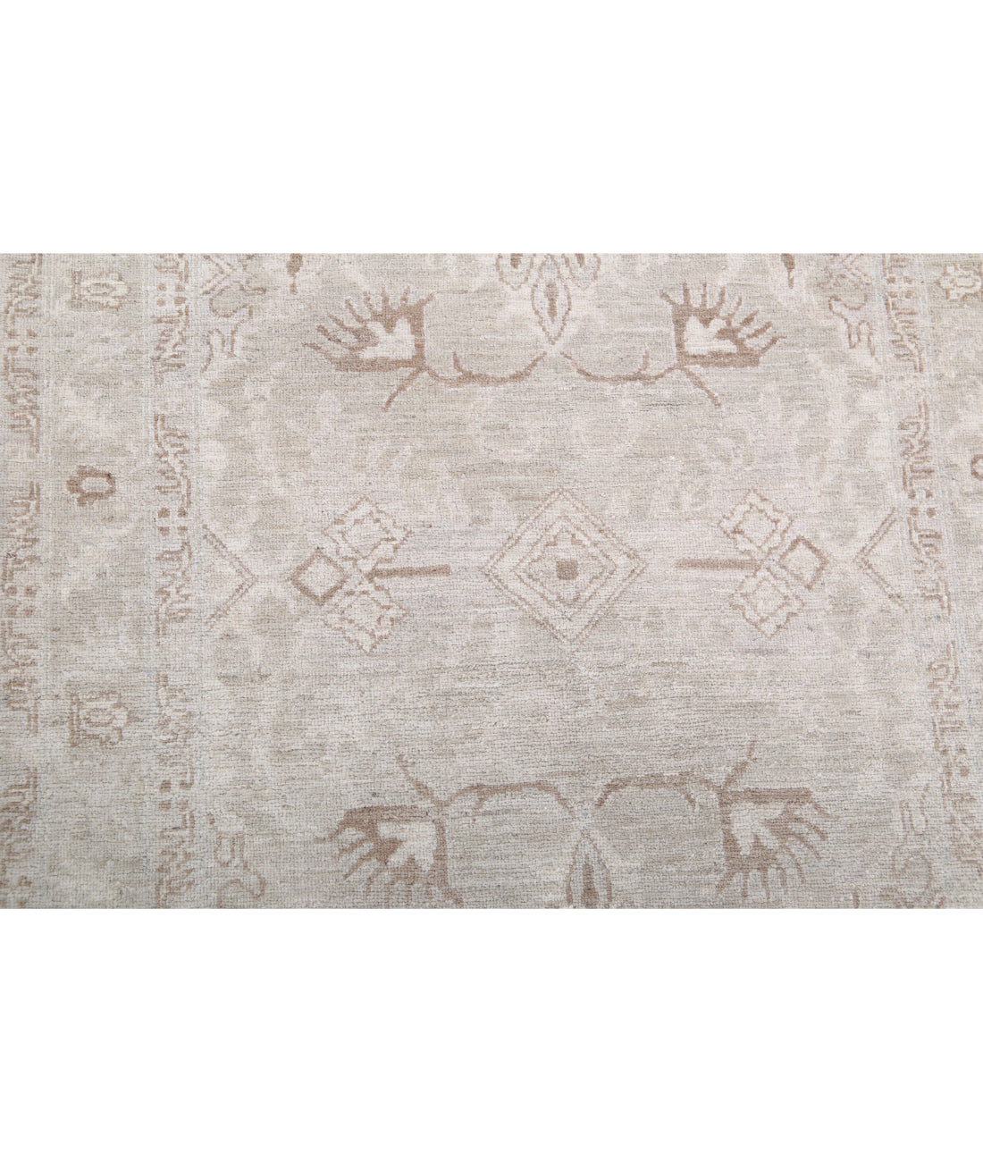 Serenity 2'11'' X 11'5'' Hand-Knotted Wool Rug 2'11'' x 11'5'' (88 X 343) / Brown / Brown