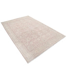 Serenity 6'0'' X 8'10'' Hand-Knotted Wool Rug 6'0'' x 8'10'' (180 X 265) / Brown / Ivory