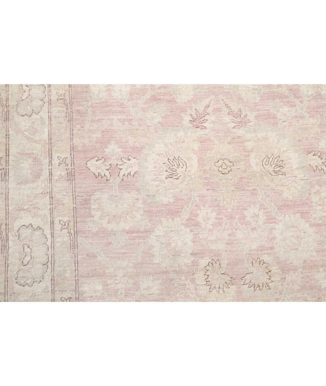 Serenity 6'0'' X 8'10'' Hand-Knotted Wool Rug 6'0'' x 8'10'' (180 X 265) / Brown / Ivory