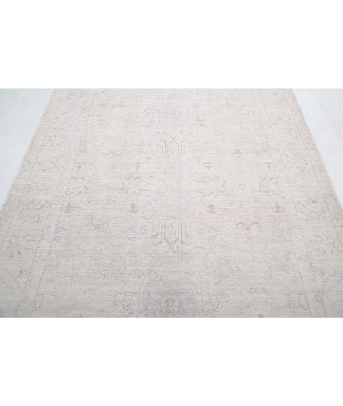 Serenity 6'1'' X 8'4'' Hand-Knotted Wool Rug 6'1'' x 8'4'' (183 X 250) / Ivory / Ivory