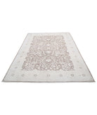 Serenity 6'0'' X 8'2'' Hand-Knotted Wool Rug 6'0'' x 8'2'' (180 X 245) / Brown / Ivory