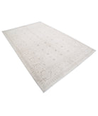 Serenity 6'6'' X 9'10'' Hand-Knotted Wool Rug 6'6'' x 9'10'' (195 X 295) / Brown / Ivory