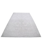 Serenity 6'3'' X 9'7'' Hand-Knotted Wool Rug 6'3'' x 9'7'' (188 X 288) / Brown / Ivory