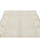 Serenity 6'1'' X 8'10'' Hand-Knotted Wool Rug 6'1'' x 8'10'' (183 X 265) / Blue / Ivory