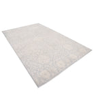 Serenity 6'10'' X 10'4'' Hand-Knotted Wool Rug 6'10'' x 10'4'' (205 X 310) / Grey / Grey