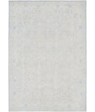 Serenity 5'11'' X 8'7'' Hand-Knotted Wool Rug 5'11'' x 8'7'' (178 X 258) / Blue / Blue