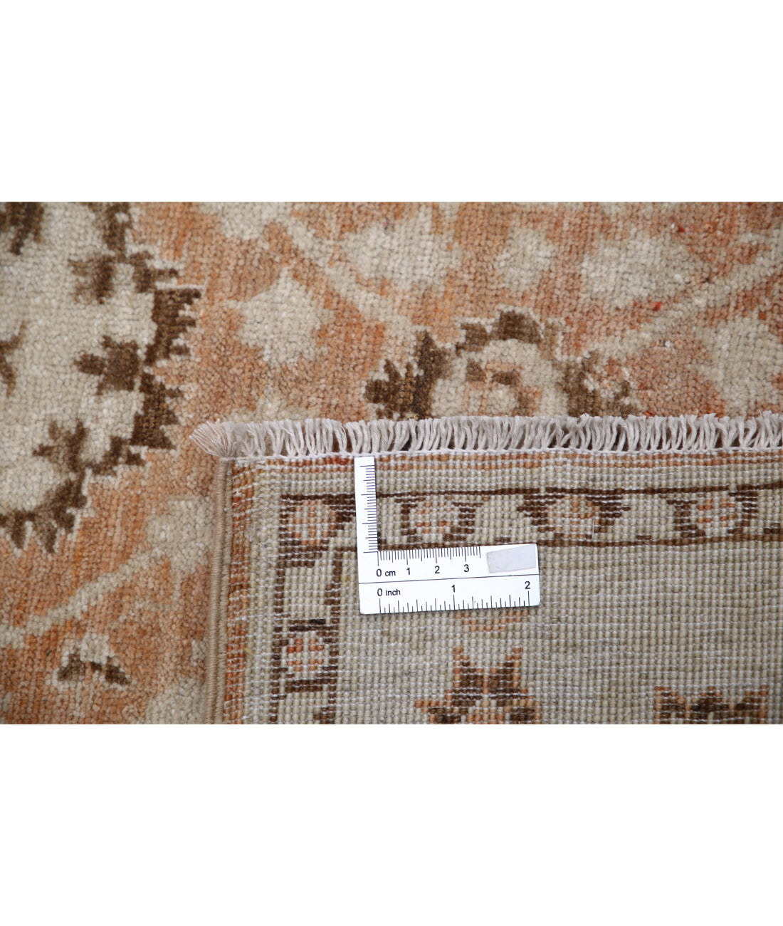 Serenity 3'1'' X 4'9'' Hand-Knotted Wool Rug 3'1'' x 4'9'' (93 X 143) / Brown / Ivory