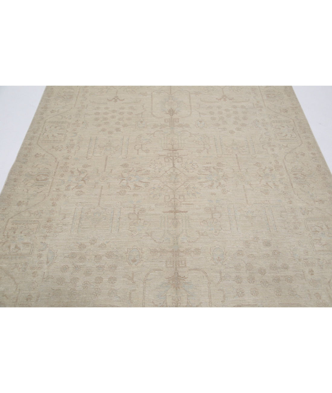 Serenity 6'0'' X 8'2'' Hand-Knotted Wool Rug 6'0'' x 8'2'' (180 X 245) / Ivory / Ivory