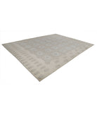 Serenity 9'11'' X 13'7'' Hand-Knotted Wool Rug 9'11'' x 13'7'' (298 X 408) / Brown / Ivory