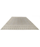 Serenity 9'11'' X 13'7'' Hand-Knotted Wool Rug 9'11'' x 13'7'' (298 X 408) / Brown / Ivory