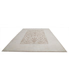 Serenity 9'10'' X 13'7'' Hand-Knotted Wool Rug 9'10'' x 13'7'' (295 X 408) / Brown / Ivory